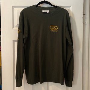 ROWING BLAZERS HARRY’S NEW YORK BAR LONG SLEEVE SHIRT SIZE MEDIUM